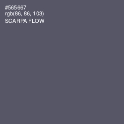 #565667 - Scarpa Flow Color Image